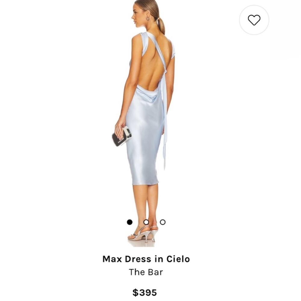 The Bar Max Dress in Cielo Light Blue. Size 00